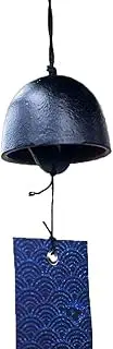 Hanging Wind Chimes， Vintage Wind Chimes Black Cast Iron Bell Pendant Door Trim Balcony Window Pendant Suitable for Gifts Among Family Neighbors and Friends Wind