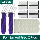 NEW Replacement Parts for NARWAL K1/Freo X Plus Robot Vacuum Cleaner Main Brush