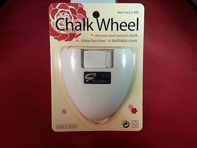 Chalk Wheel Tailors Fabric Marker " Pick Your Color " Pink,Yellow,Blue,White