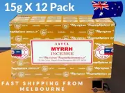 Nag Champa FRAGRANT MYRRH Wholesale Satya Incense 12 boxes x15g Premium Quality