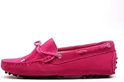 [ZIRIA] Spring Summer Women Shoes Genuine Leather Women Flat Shoes Casual Loafers Slip On Driving Shoes