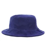[Il Gufo] Il Gufo Cotton-blend terry bucket hat Inch 19.7 blue