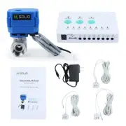 Water Leak Detector - Water Alarm Leak Detect System with 3/4” Automatic Shut-Of