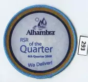 Dealer Dave Patches ALHAMBRA WATER ROUTE SERVICE REPRESENTATIVE AWARD (293)