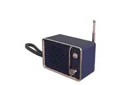 Wireless Bluetooth Speaker Retro Small Tv Style Bluetooth Audio Music Player Suitable for Bedroom-Blue