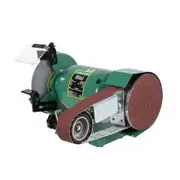 ABBOTT & ASHBY 8inch Industrial Bench Grinder w. 362 Linishing Attachment AA362W8