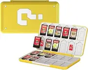 Switch Game Case Compatible with Switch/OLED/Lite.Switch Game Case Holder for Switch Game Card with 24 Game Card Storage. (Question Mark)