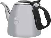 1.2L Stove-top Teapot Stainless Steel Tea Coffee Pot Kettle with Heat Resistant Handle