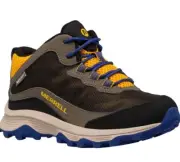 Merrell Unisex-child Moab Speed Mid Waterproof Boots Size US4