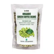 Vokin Biotech Organic Green Coffee Beans decaffeinated and Unroasted Coffee Bean