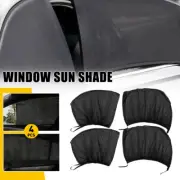 4Pcs Sun Shade Front & Rear Window Screen Cover Sunshade Protector Car Universal