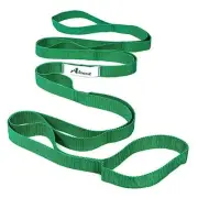 Stretching Strap Yoga Straps for Physical Therapy, 10 Loops Non-Elastic