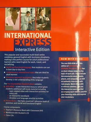 【月界】International Express-Pre-Intermediate:附DVD+手冊 〖語言學習〗DAW