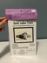 Northern Designs Gold Laden Train Cross-stitch