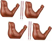GARIOUANS 4pcs Water Whistle Bird Sound Purple Clay Novelty Whistles for Outdoor Fun Bird Call Imitation Birthday Party Favors Charming Indoor Decoration