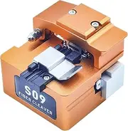 Optical Fiber Cleaver, Fiber Optic Knife, High Precision Optical Fiber Cleaver W/ 16 Cleaving Spots & 48000 Cleaves, FTTH Optic Fiber Cutter W/Scrap Collector for 0.25mm 0.9mm 3.0mm Coating Diameter
