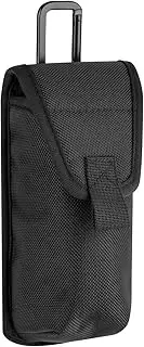 [Xxerciz] Tactical Molle Eyeglass Case, Soft Sunglasses Case Portable Outdoor Carrying Organizer Eyeglass Case with Carabiner