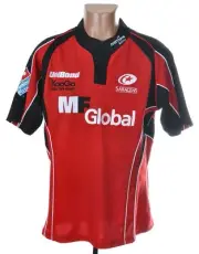 SARACENS RUGBY UNION SHIRT KOOGA SIZE S