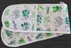 Culinary Herbs Double Oven Glove - Oven Mitt