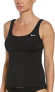 [Nike] Womens Essential Tankini Top Black