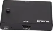 4k Video Converter 3 Input 1 Output Box for Tv Projector Monitor Game Console Case