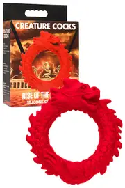 Creature Cocks Rise Of The Dragon 3.3" Silicone Cock Ring