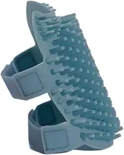 Cat Self-Groomer - Silicone Corner Brush for Cats with Catnip - Silicone Pet Massage Tool for Natural Scratching Furniture Protection