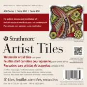 Strathmore 62105973 Artist Tiles 6"X6" 10/Pkg-Watercolor (2Pk)