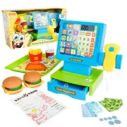 Spongebob Cash Register Play Set - Krusty Krab Cash Register - Includes Toy C...