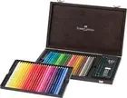 Faber-Castell Polychromos Artists' Colour Pencils Assorted Wood Case of 48 (18-1