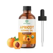 100ML LARGE ORGANIC APRICOT KERNEL OIL 100% PURE AND NATURAL NON GMO MADE IN USA