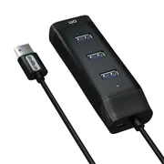 5Gbps 4 Port USB 3.0 LED Indicator Portable Compact Hub Adapter For iPhone XS 8Plus 11Pro Hauwei P30 Pro Mate 30 PC Laptop with Cable