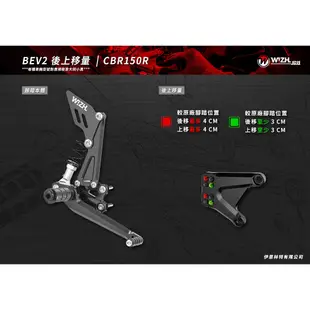 【欣炫】HONDA CBR150R (2016-CY ) BEV2 腳踏後移-Basic Edition V2