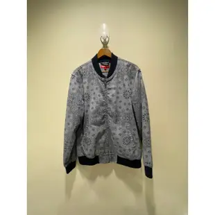 Supreme paisley denim bomber jacket 丹寧材質變形蟲圖案外套夾克
