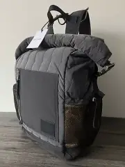 PAUL SMITH ROLL-TOP SLATE GREY NYLON BACKPACK RUCKSACK RETAIL BNWT
