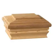 4 in. x 4 in. Newport Classic Pressure Treated Pine Post Cap