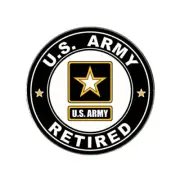 Retired US Army Veteran Golf Ball Marker + HAT CLIP