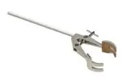 Retort clamp, four prong, heavy duty, cork jaws