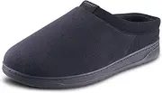 [isotoner] Men's Microterry Jake Clog Slipper-with Gel Infused Memory Foam