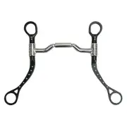 Myler Bits Myler Flat Shank 5in Forward Tilted Port Bit 5in