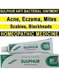 SULPHUR 10% OINTMENT CREAM ACNE BLACKHEAD SPOT SCABIES PSORIASIS ECZEMA 25gm