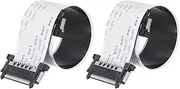 uxcell FFC FPC Cable 0.5mm Pitch 41 Pin 200mm Flexible Flat Ribbon Cables for LCD Screen,2Pcs