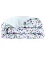 Anne de Solene Organic Cotton Percale 200 Thread Count Enchantment Duvet Cover