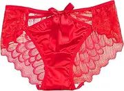 [ZooChest] Women's Underwear, Underpants, Women's Seamless, Cute Briefs, Women's Panties, Hipster Panties, Women's Silk Underwear, Lace, Pink/Black Women's Underwear
