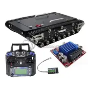 WT-500S Tank Chassis Robot Chassis Remote Control Smart Car with Control System