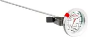AHC2 Stainless Steel Deep Frying and Candy Thermometer with Pot Clip, 12-Inch Probe with Candy Temperature Zones, NSF Certified