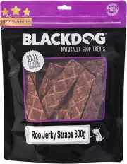 Roo Jerky Straps 800g All-Natural Dog Treats