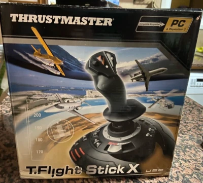 Thrustmaster T.Flight Stick X Joystick Compatible with PC PS3 Gaming