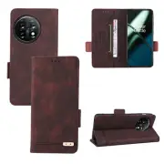 For OnePlus 11 5G Luxury Retro Flip Leather Wallet Card Stand Purse Soft Case