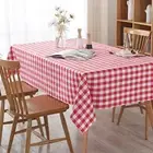 Disposable Thickening Red Checkered Tablecloth Party Weddings Home Decora'R1 FT